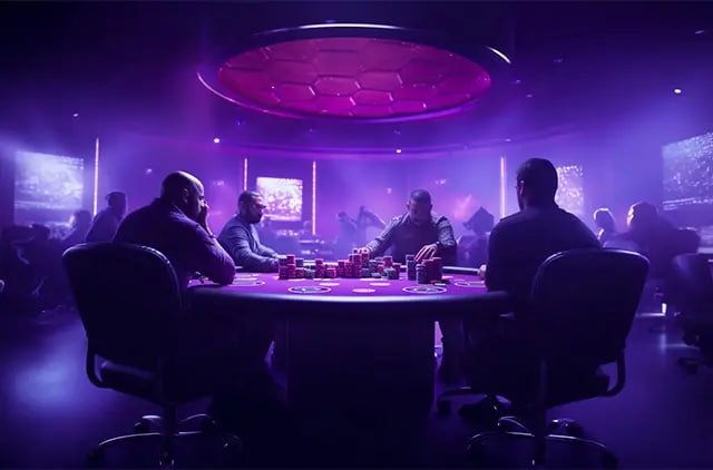 Clean red casino dashboard concept showing sports and entertainment cards